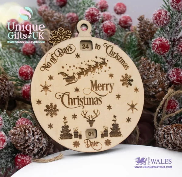 Countdown to Christmas Ornament - Image 2