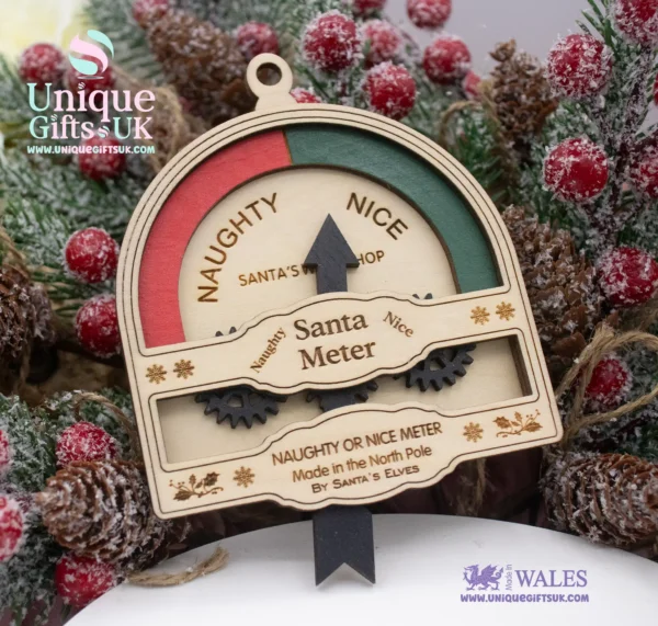 Naughty Nice Meter Ornament - Image 2